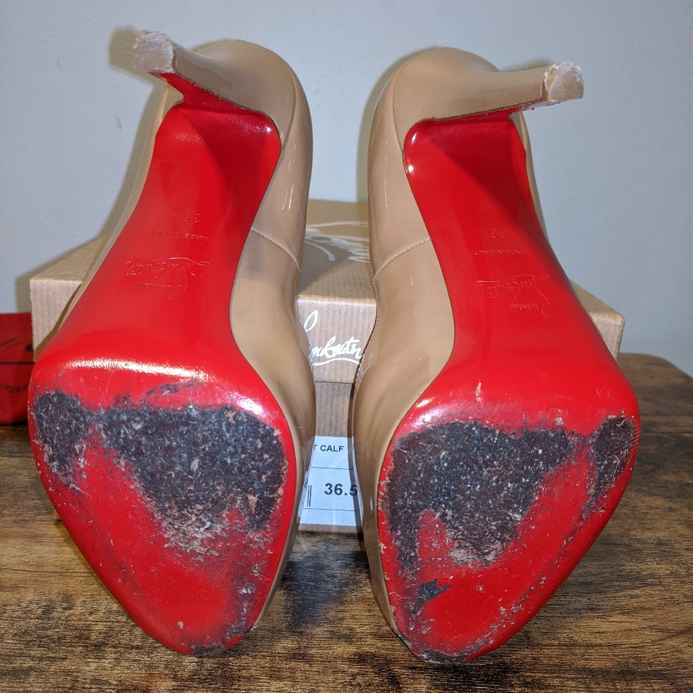 Christian Louboutin Very Prive 120 Patent Calf - Picture 6 of 13
